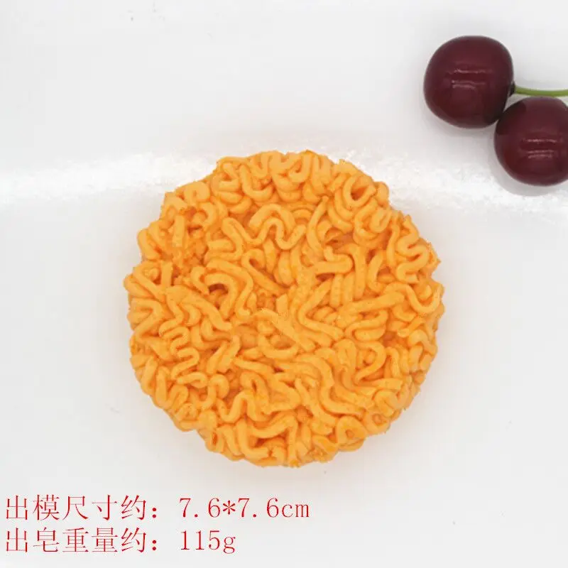 

c872 Instant noodles cake mold silicone soap hand soap chocolate mold