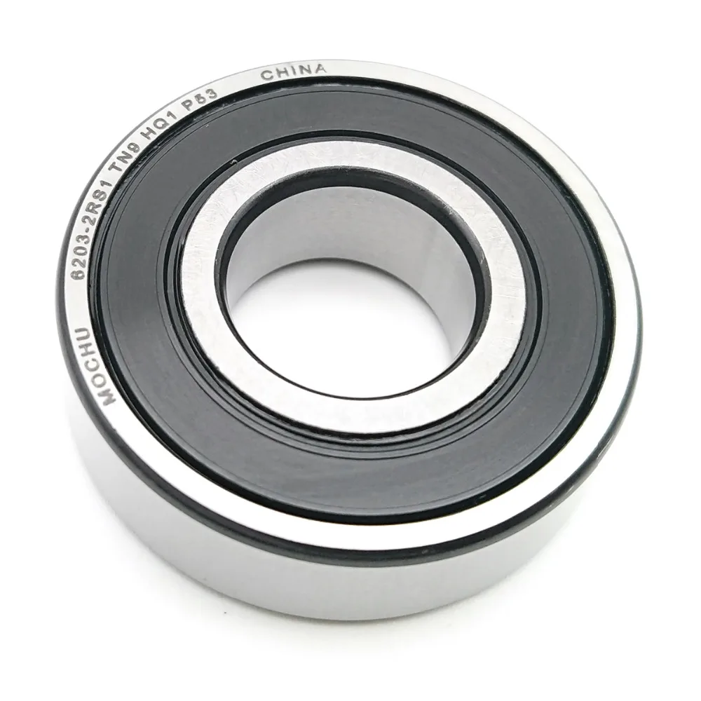 

1pcs MOCHU Bearing 6203 6203-2RS1 TN9 HQ1 P53 6203 17x40x12 Hybrid Ceramic Ball Bearings Single Row Si3N4 Ball ABEC-5