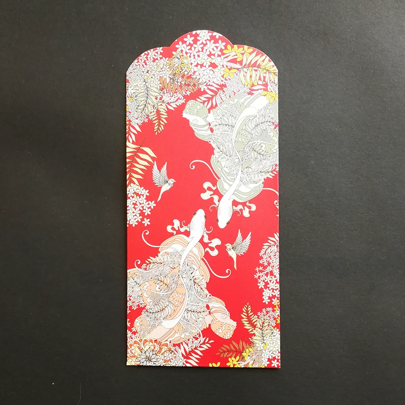 10Pcs/Pack Wedding Money Envelopes (Hong Bao) Japanese Style Little Something 3.5*6.8In Red Envelopes