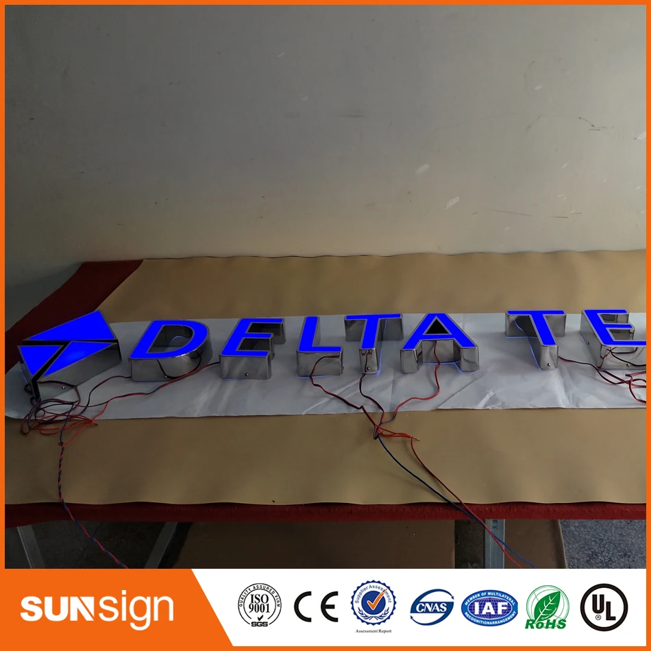 wholesale frontlit illuminated sign acrylic LED letters