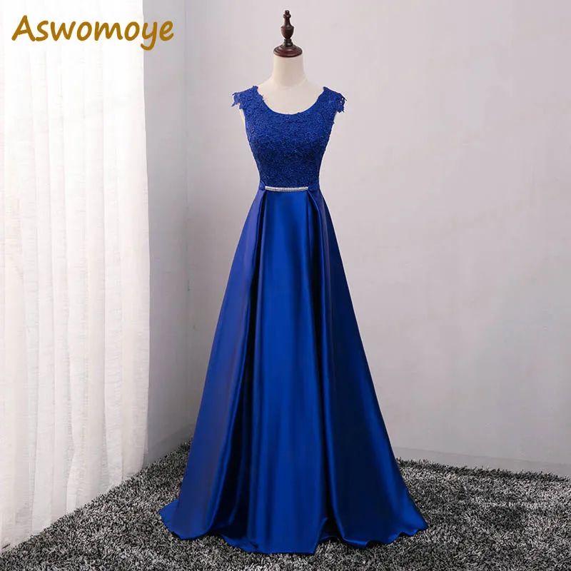 Gaun malam elegan gaun pesta perjamuan applique 2023 panjang gaun Prom Satin yang menakjubkan Robe De Soiree vestido de festa