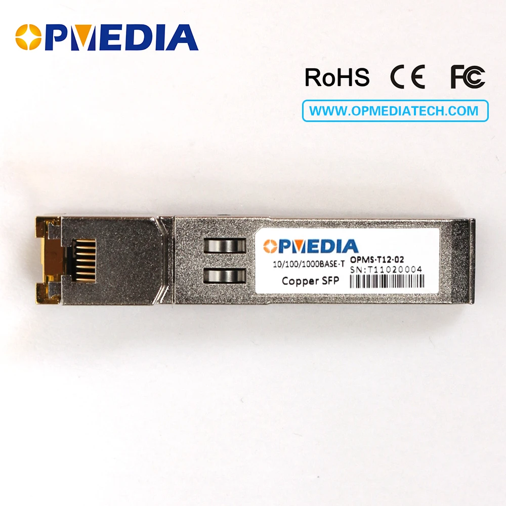 HP compatible 10/100/1000BASE-T RJ45 copper SFP transceiver,optical module,,GLC-TA,gigabit 1000BASE-T copper SFP