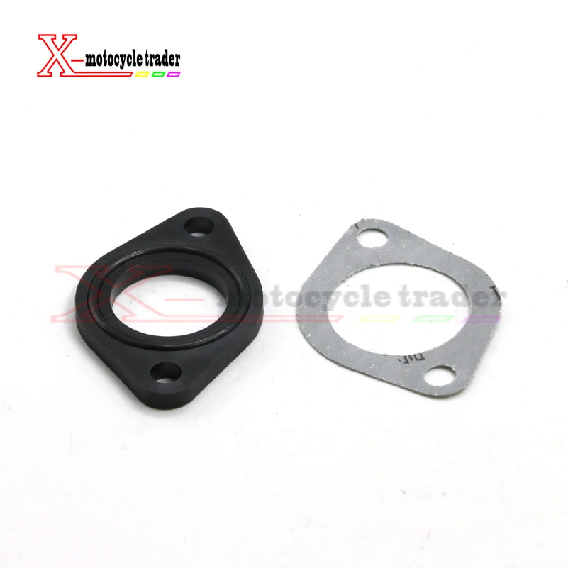 26mm/30mm Carb Carburetor Manifold Intake Pipe Gasket Spacer Seal for Pit Dirt Bike 110 125 cc CRF50 XR50 Pit Dirt Bike ATV Quad