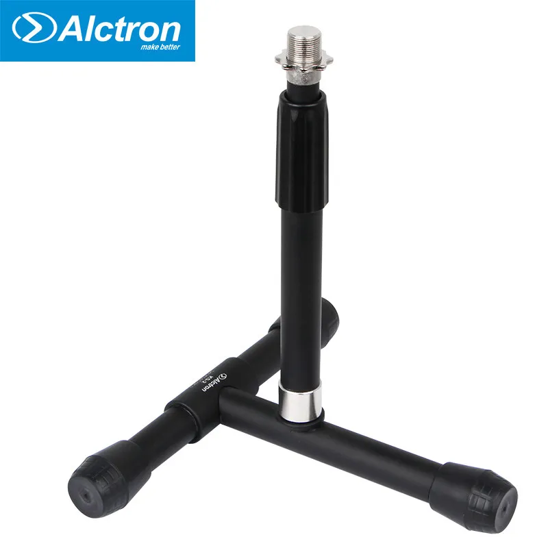 Alctron KS-2 desktop microphone stand,light weight,adjustable,general connector easy to fitting
