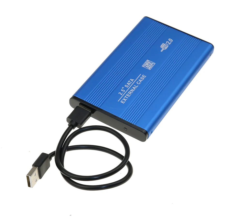 2.5 "USB 2.0 SATA HD Externo صندوق حتى 3 تيرا بايت الهارد دسك HDD الخارجية قالب أقراص صلبة الحال بالنسبة ويندوز/ماك #5