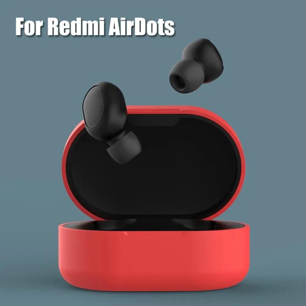 

Hot Sale Shockproof Soft Silicone Case Cover Anti-scratch покровитель For Redmi AirDots