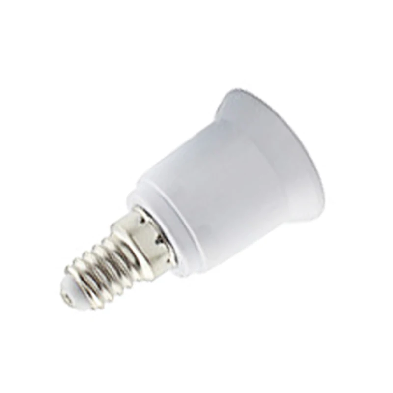 1pcs E14 to E27 Fireproof Material lamp Base Conveter E14-E27 Holder Socket For LED lighting Bulb Adapter Conversion