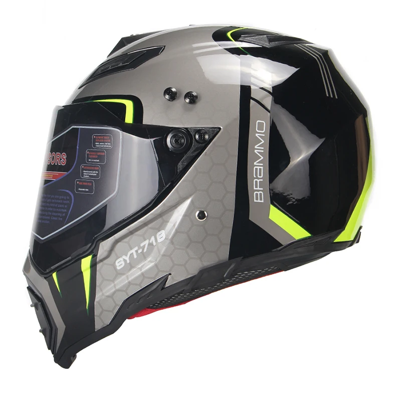 Motorcycle Full Face Helmet Modular Replacement Visors Sun Shields Lens Accessory 3 olours for helmet SYT-716 image 6