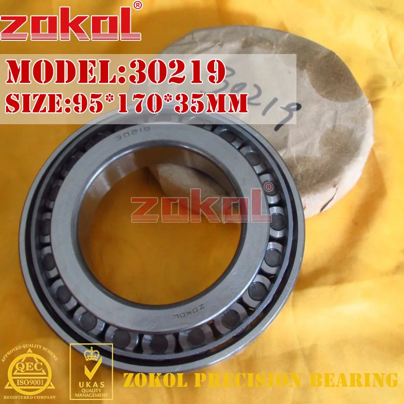 

ZOKOL bearing 30219 7219E Tapered Roller Bearing 95*170*35mm