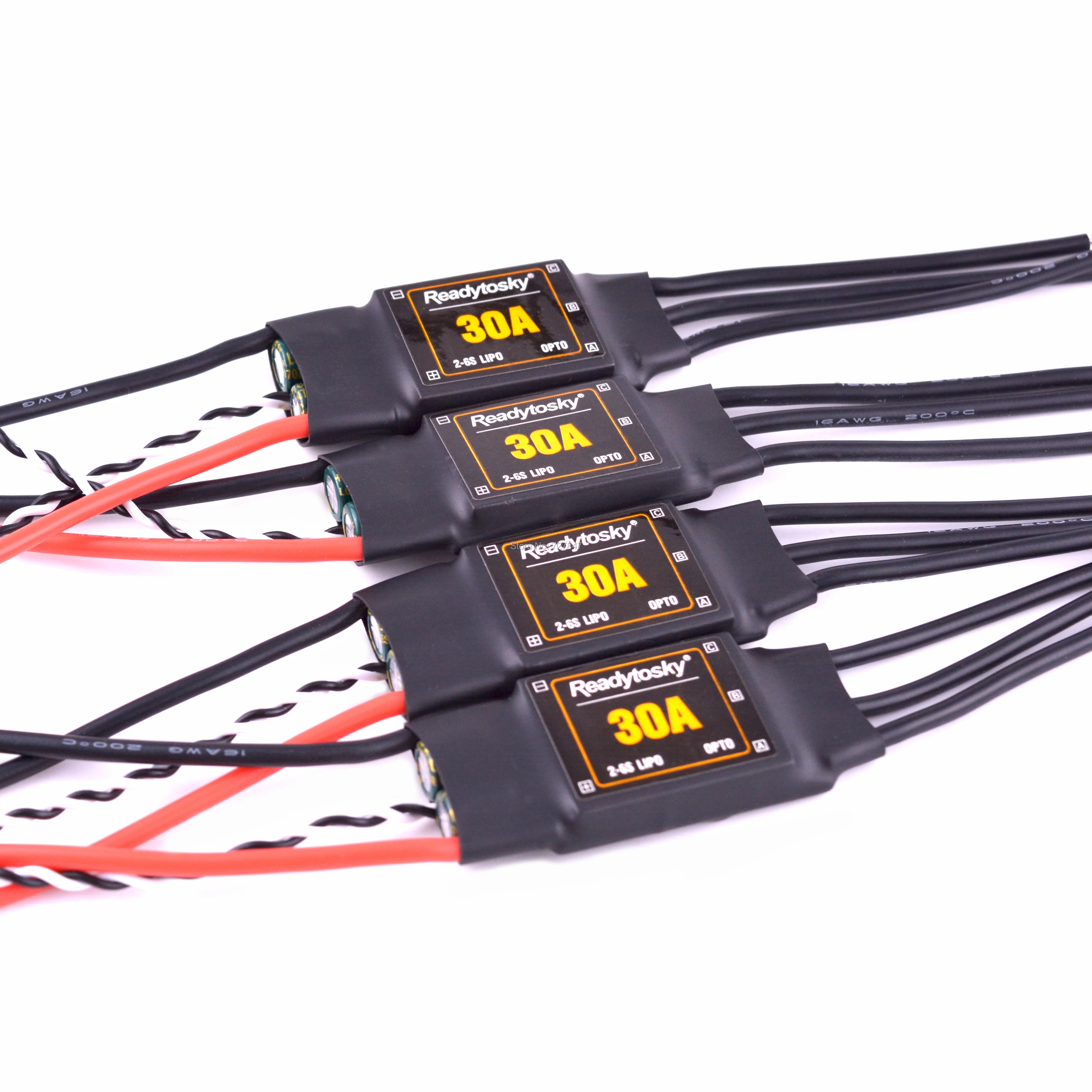 1/ 4 / 6Pcs 30A ESC OPTO 2-6S Brushless ESC Electronic Speed Controller For F450 S500 ZD550 RC Helicopter Quadcopter