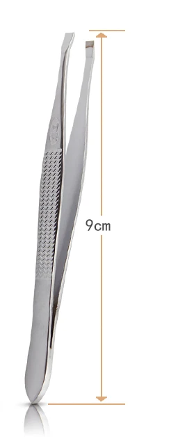 Eyebrow Tweezers Makeup Tweezer Stainless Steel Flat Mouth Pliers Eyebrows Forcep Women Beauty Tools & Accessories For Girl Sale