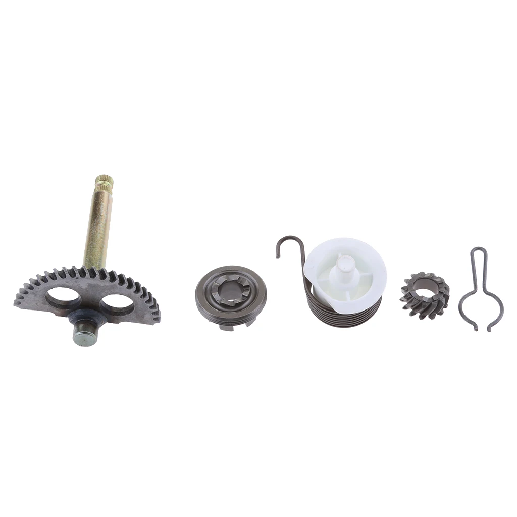 Kick Start Shaft Assembly Starter Gear Kit for Yamaha PW50 PW 50 Motorcycle Motorbike Accessory