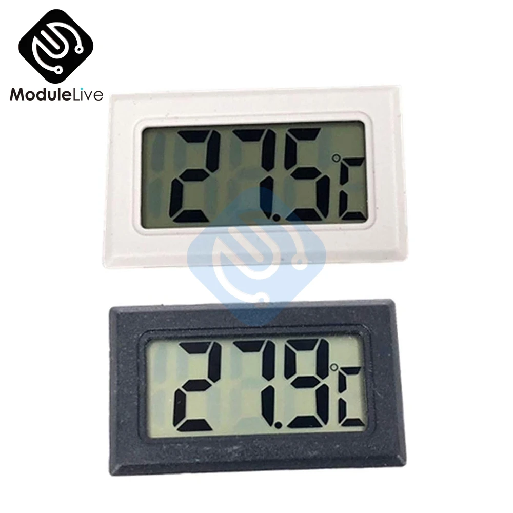 

Digital LCD Embedded Electronic Thermometer for Freezer Cooler Temperature Temp Convenient for Fridge Refrigerator Thermometer