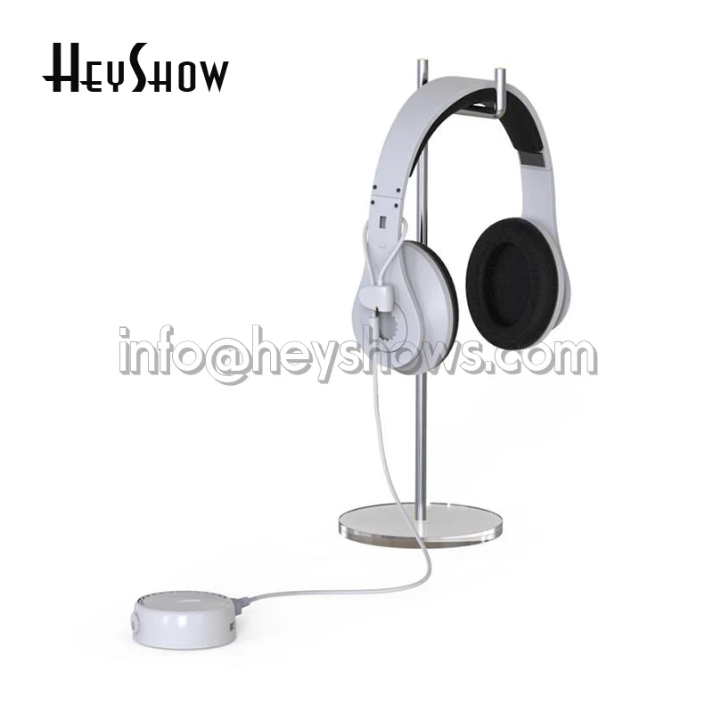 Headset Security Display Alarm System, Anti Theft Holder, Sony Earphone, Burglar Alarm for Earpiece, Watch Bag, Etc