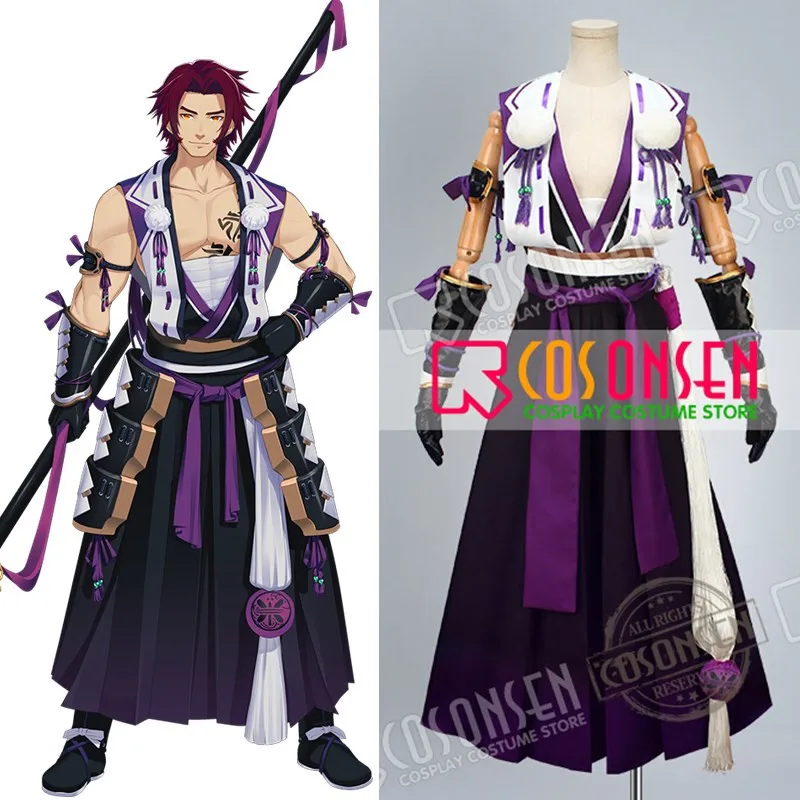 COSPLAYONSEN Touken Ranbu Tonbokiri Cosplay Costume Full Set Custom Made Adult