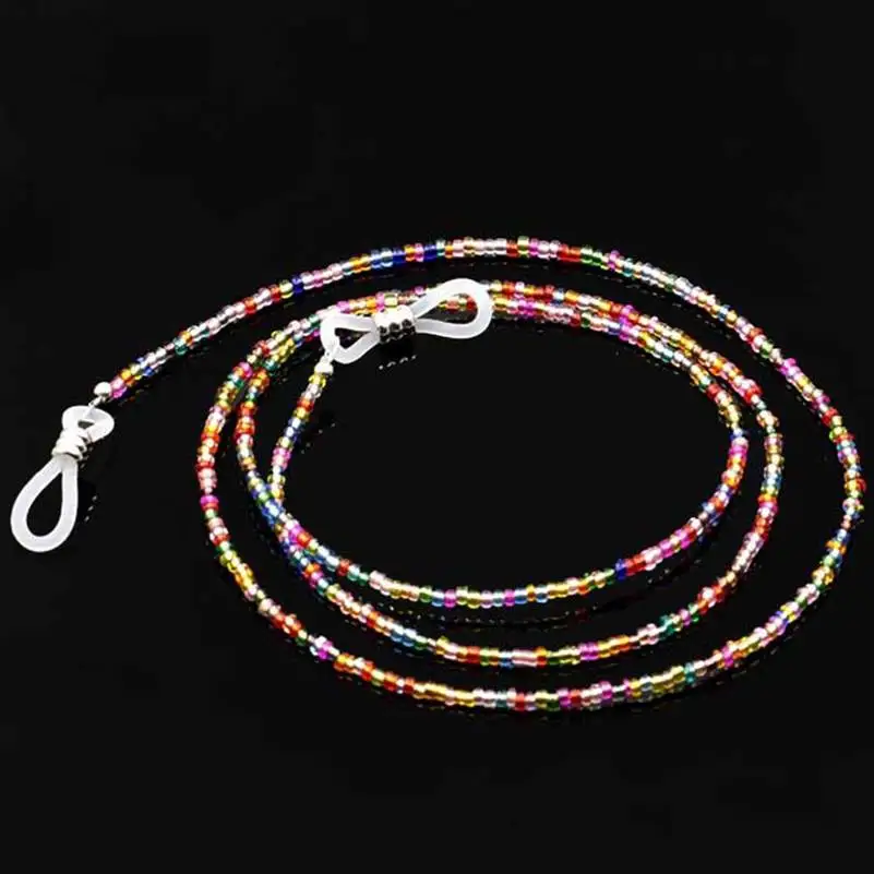 Luxe Parel Kralen Bril Lanyard Zonnebril Bril Ketting Cord Holder Strap Crystal Eyewear String Accessoires