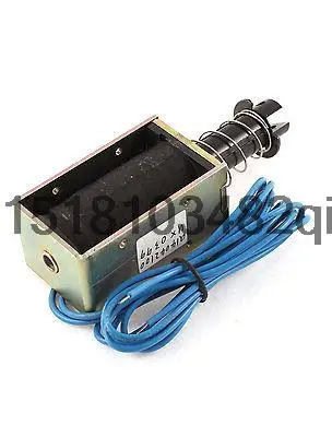 10mm 2000g 15mm 1000g 2-Wired Open Frame Pull Solenoid Electromagnet DC24V