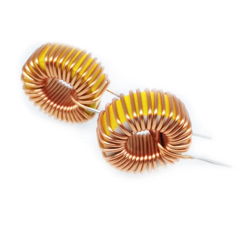 5pcs Toroid Inductor 3A Winding Magnetic Inductance  Coil Wire Wrap Toroid Inductor 22UH/33UH/47UH/100UH/220UH/330UH/470UH