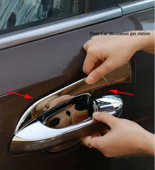 

ABS Chromed Door Handle Cover Handle Bowl Trims For kia Sportage KX5 2016 2017 Accessories