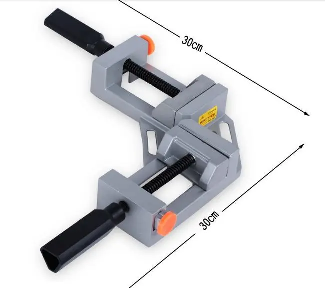 

high quality max open size 65mm Aluminum alloy 90degree quick dual handle clamp professional tools NO.RH-007 freeshipping