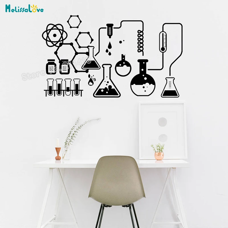 decal lab คืออะไร? ทำไมผู้ใช้จึงเลือกติดตั้งสติกเกอร์ผนังวิทยาศาสตร์ในบ้านและห้องเรียน?