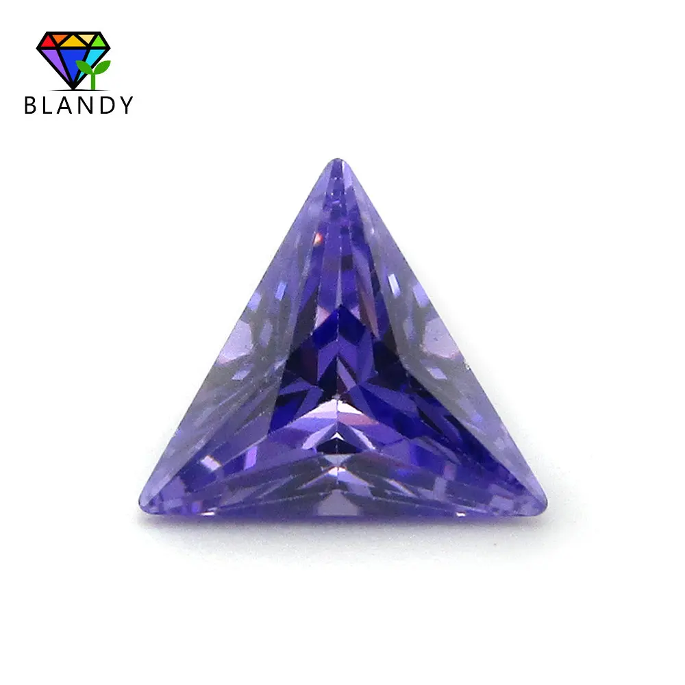 3*3 мм ~ 10*10 мм, треугольный фиолетовый фианит, камень 5A, блестящий вырез, свободный фиолетовый цвет, фианиты, камни для ювелирных изделий 3*3 мм ~ 10*10 мм, треугольный фиолетовый фианит, камень 5A, блестящий вырез, свободный фиолетовый цвет, фианиты, камни для ювелирных изделий