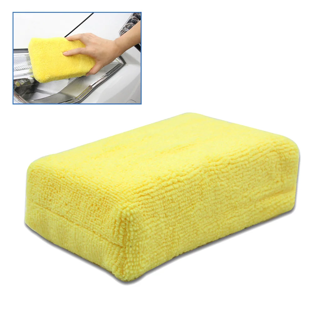 

100% High Quality Car Stying Professional Microfiber Car Cleaning Sponge Cloth Multifunctional Wash Washing Cleaner Cloths