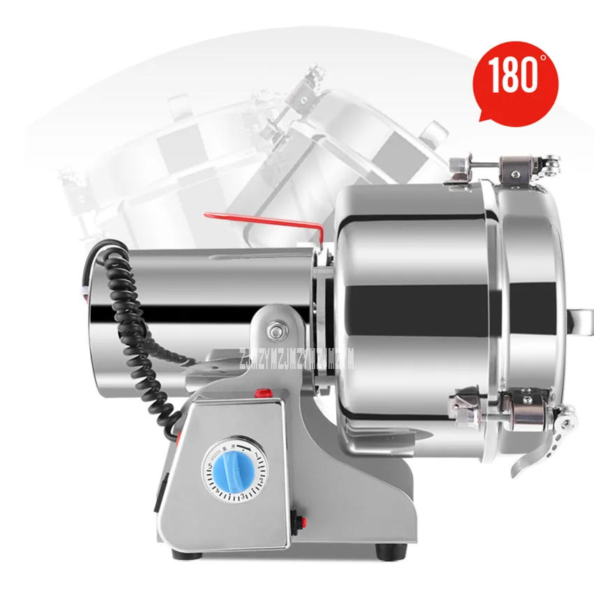 YB-2500A Food Mill Powder Machine 2500G Large Capacity Ultrafine Household Grain Chinese Grinder Medicine 110V/220V 3500W