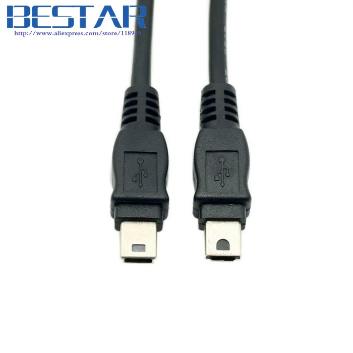 Mini USB Type A & Type B to USB Female OTG Cable for Handycam DV DC & Tablet