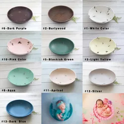 Rustic Wood Newborn Posing Bowl Classic Wooden Newborn Bed Newborn Photography Props Wooden Nest Baby Shower Gift Ready to Ship