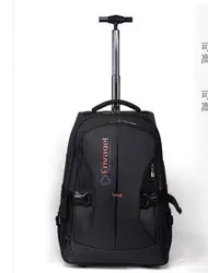 Oxford Rolling Backpack Women Trolley Backpack bag Cabin Travel  Luggage Bag Men wheeled backpack baggage bag Rucksack on wheels