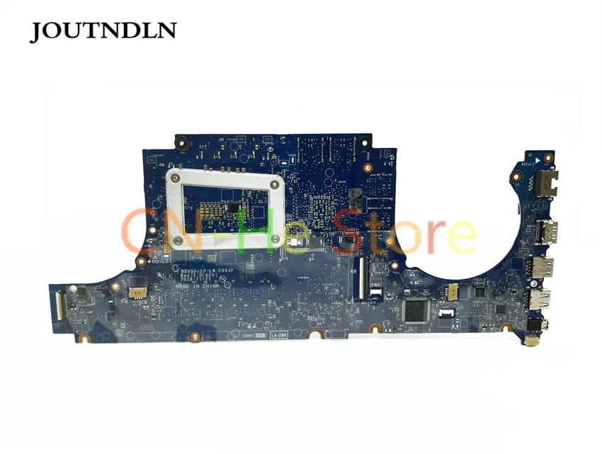 FOR DELL INSPIRON 15 7567 Laptop Motherboard W1W04 0W1W04 CN-0W1W04 LA-D993P I7-7700HQ CPU and GTX1050 4GB GPU