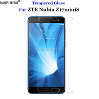 For ZTE Nubia Z17miniS Tempered Glass 9H 2.5D Premium Screen Protector Film For ZTE Nubia Z17 miniS mini S 5.2\