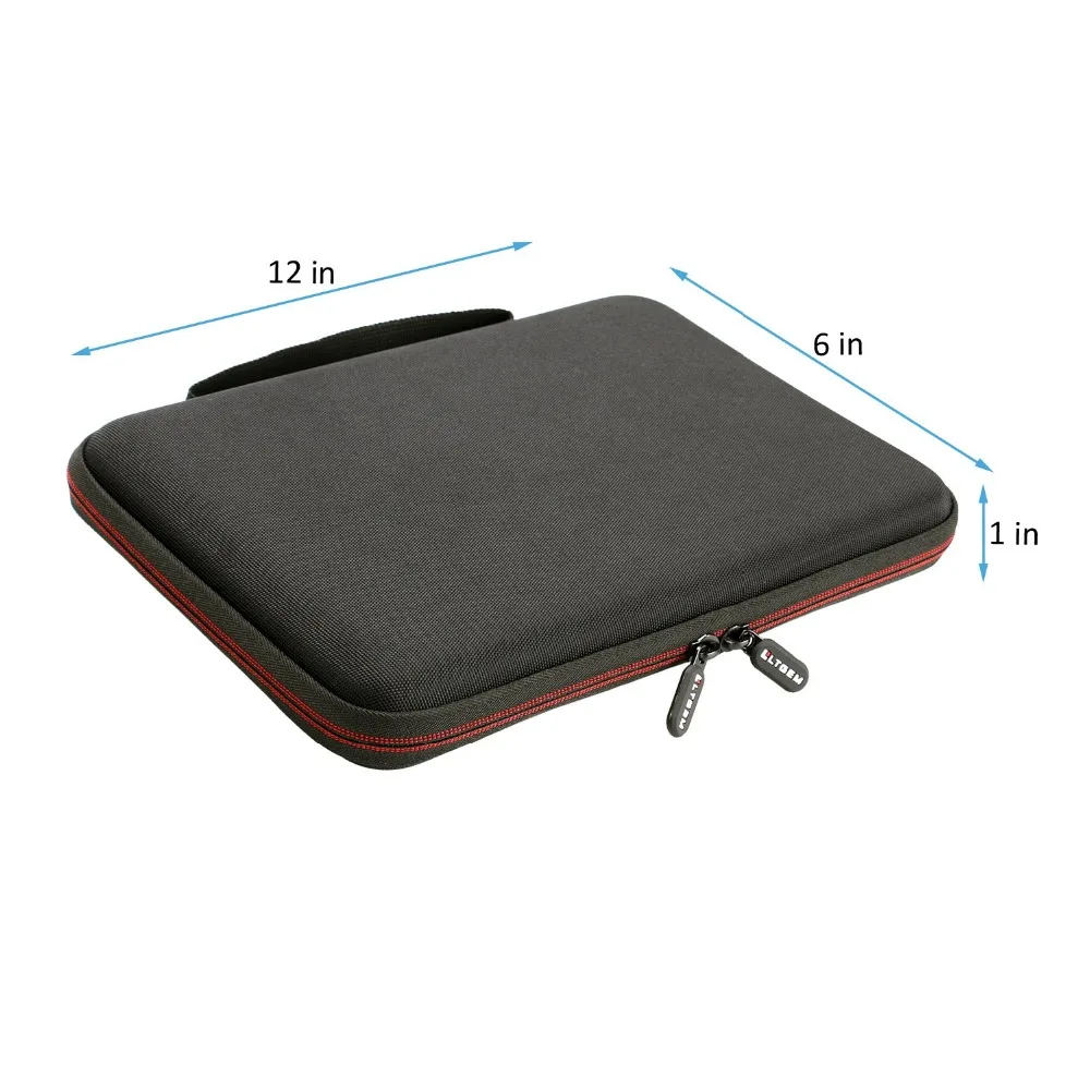 LTGEM – coque pour Wacom Intuos série 490, dessin Digital et tablette graphique, petite taille, noir, avec pochette en maille