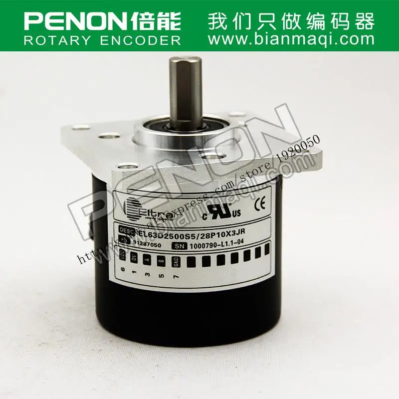 

The meaning Seoul record ELTRA EL63D2500S5 / 28P10X3JR rotary encoder 2500 lines