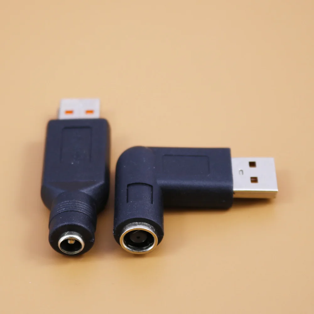 DC 7.9*0.9mm 5.5*2.1mm DC Jack naar Speciale USB Charger Power Adapter 90 Graden Schuine voor Lenovo yoga 3 PRO yoga 3 4 11 Laptop