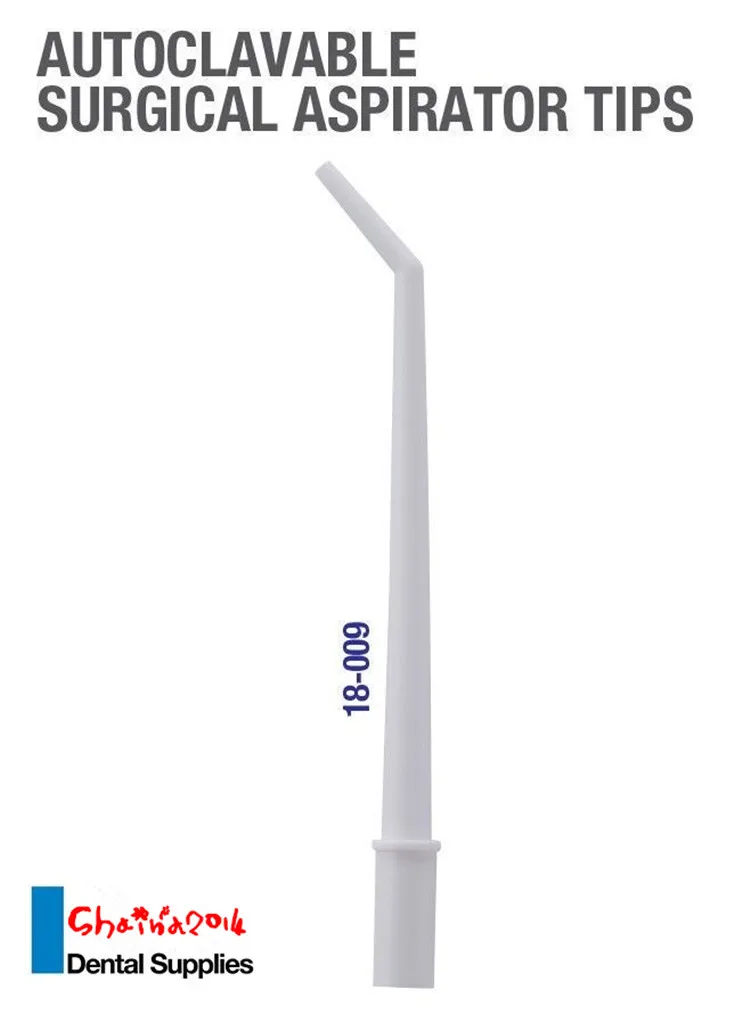 

100pcs Dental Disposable Surgical Aspirator Suction Tips white 1/8