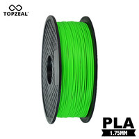 TOPZEAL Viridis Color PLA Filament 3D Printer PLA Plastic Filament 1KG/Roll 2.2lbs 1.75mm for RepRap 3D Printer Materials