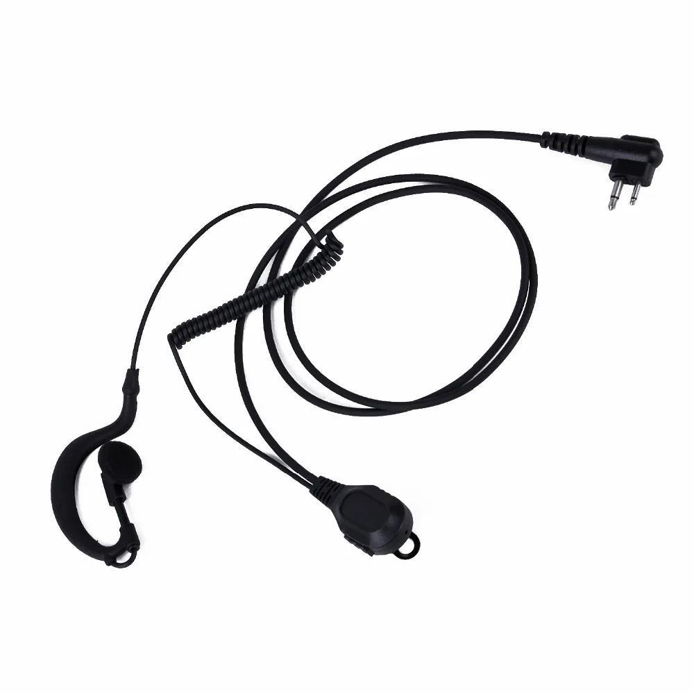 

2Pin M Plug 102 Curve Earpiece PTT MIC for Motorola CP040 GP300 GP68 GP88S GP308 CLS1450 Two Way Radio Walkie Talkie Headset