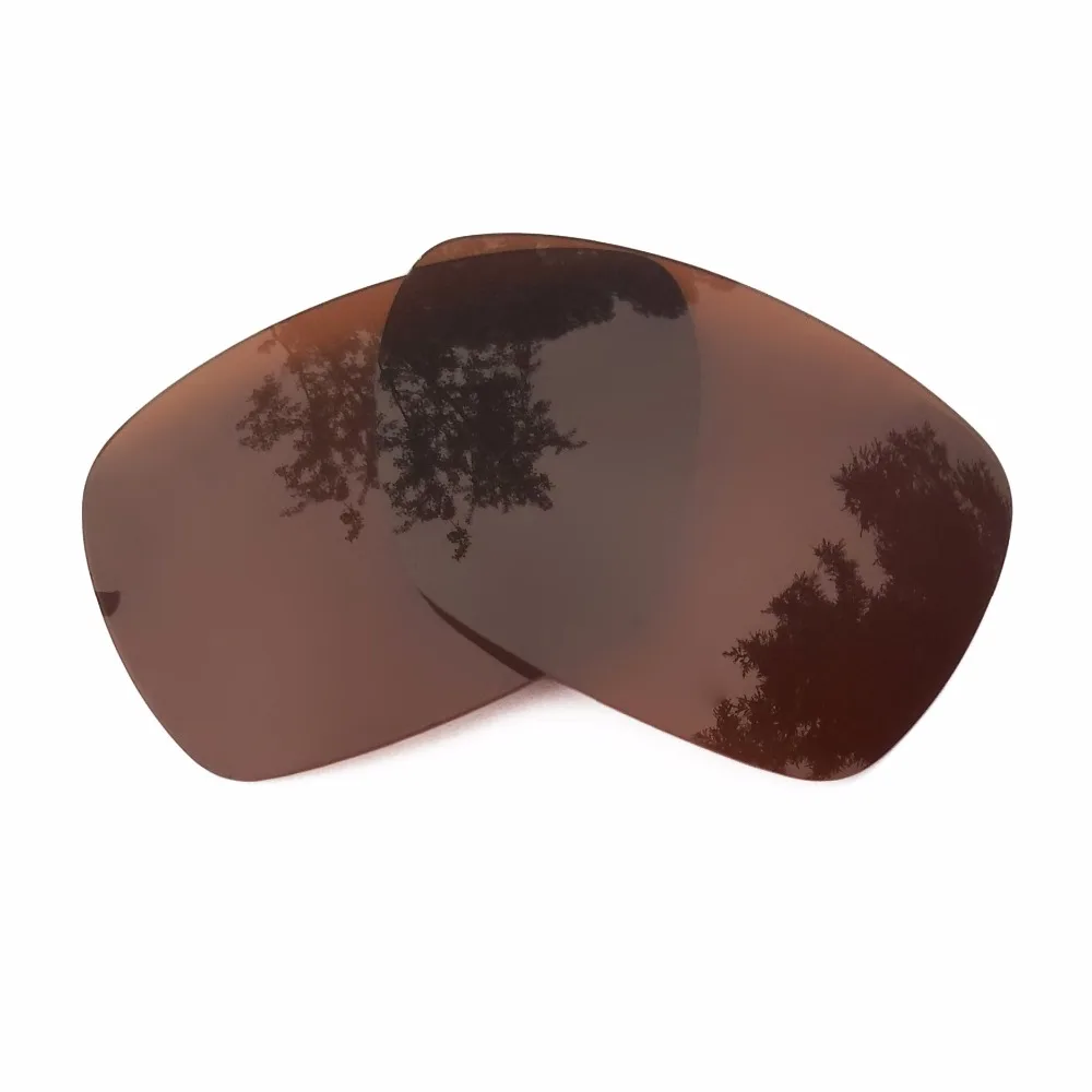 Brown Polarized Replacement Lenses for Inmate Sunglasses Frame 100% UVA & UVB  Anti-scratch