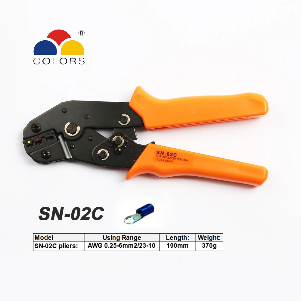 crimping tool SN-28B 0.25-1mm2 terminal pliers pince a sertir ferrule wire crimp hand tool alicate crimpador Multi SN-48B SN-02C