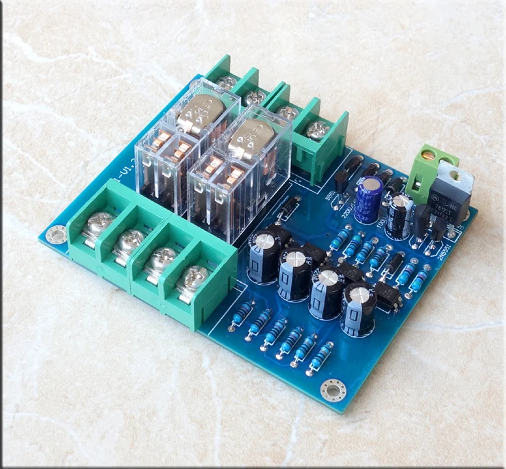 Optical isolation Speaker protection board Suitable for left and right independent power amplifier BTL amplifier