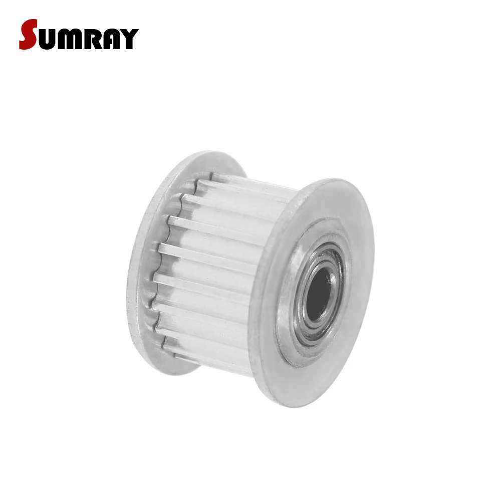 XL 20T Tooth Belt Idler Pulley 5/6/7/8/10mm Inner Bore 11mm Width Transmission Pulley with Bearing for Laser Machine