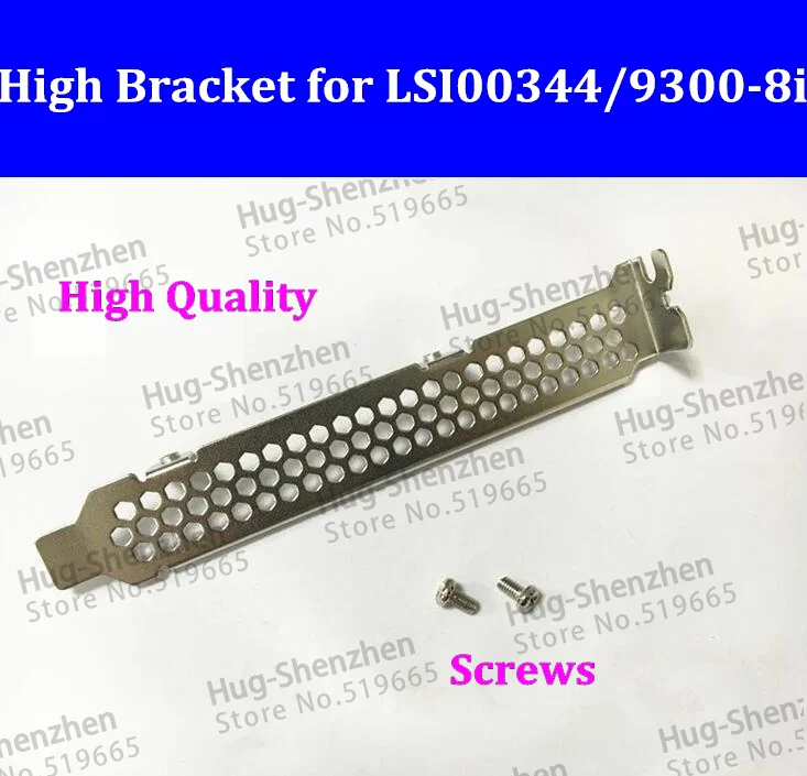 High Quality Full Profile Bracket for LSI00344/9300-8i SAS3.0 12Gb/s 8 Ports SFF-8643 12Gb/s HBA 12CM with screw --1pcs/lot