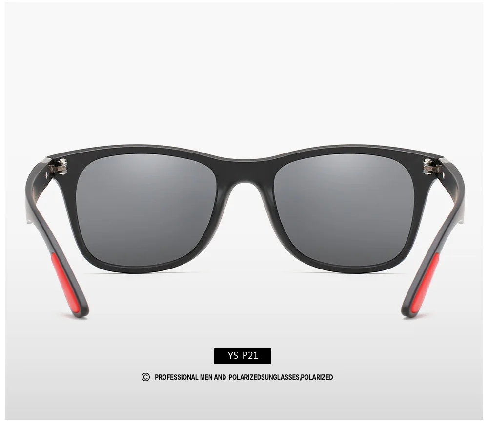 Klassische Polarisierte Marke Design Sonnenbrille Männer Frauen Fahren Angeln Quadratischen Rahmen Sonnenbrille Männliche Goggle UV400 Gafas De Sol – Detail 11