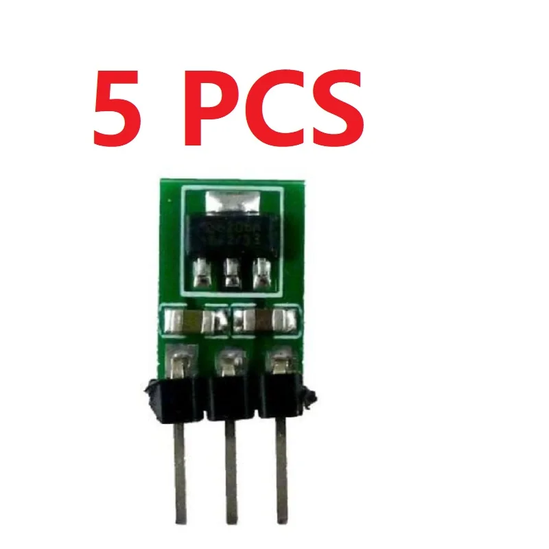 5 sztuk 3.3-6V do 3V 3.3V DC-DC konwerter obniżający moc moduł Buck LDO płyta regulatora napięcia