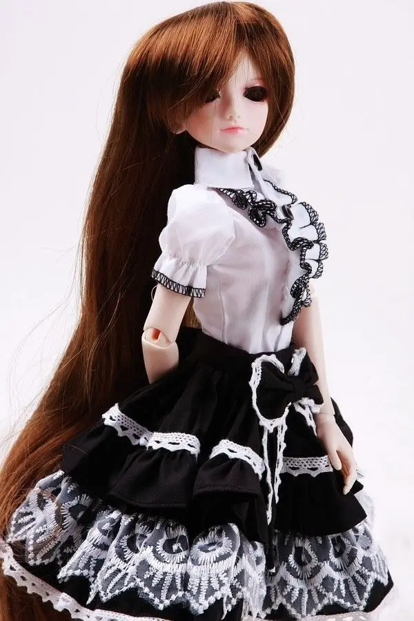 [wamami] 299 Black Dress/Clothes/Suit/Outfit 1/4 MSD BJD Dollfie