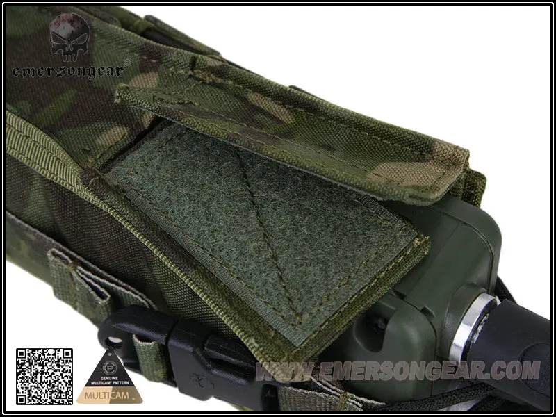 Emersongear-Tactical Radio Pouch for Hunting, Airsoft Combat Gear, Molle EM8350, PRC148, 152