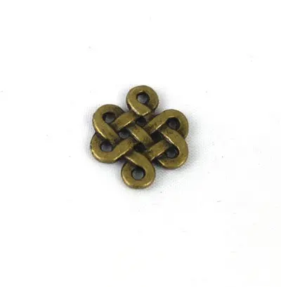 

FREE SHIPPING 900pcs Antiqued Bronze Lucky knot Charm A9049B