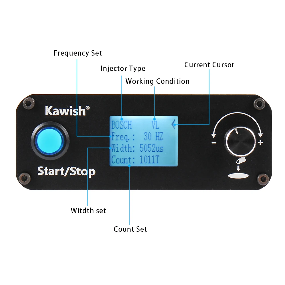 Free ship! Common rail injector tester KW608 multifunction diesel USB Injector tester + S60H Common Rail Injector Nozzle tester